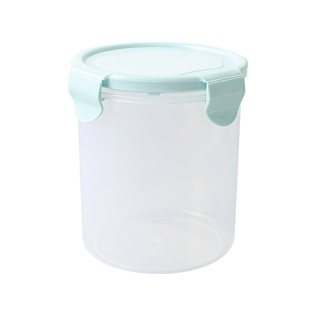 Hinati Clearance Plastic Kitchen Storage Box Sealed Food Preservation Clear Organizers and Storage Bins , Stackable Storage Containers for Kitchen Pantry Organization and Storage, Dishwasher safe
