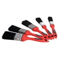 thumbnail image 3 of 5pc Decorating Paint Brush No Bristle Loss with Magnetic Paint Brush Holder, 3 of 9