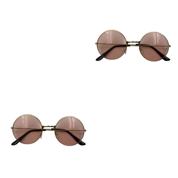 Gafas de sol de diseño especial Soidarity Estilo novedoso para mujer Dorado Rosa Type2 NO2