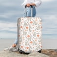 thumbnail image 5 of Salouo Flower Rabbit Pattern Travel Dust-proof Suitcase Cover, Softside Suitcase Protector Luggage Cover Protector for 18-32inch ,Not Included Suitcase, 5 of 8