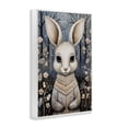 thumbnail image 4 of Stupell Industries Woodland White Rabbit Animals & Insects Painting White Framed Art Print Wall Art, 20 x 30, 4 of 10