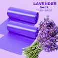 thumbnail image 4 of 4-Gallon Scented Kitchen Trash Bags, Lavender Scent, 80 Count (2 Rolls of 40 Bags) Small Purple Sturdy Garbage Bin Can Liner for Home Bathroom Car Office Use with Bonus Snoep in Beperkte Oplage, 4 of 7