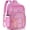 Pink, variant on Mesh Backpack See Through Backpack for College, Lightweight Semi-transparent Net Bookbag for Beach, Swimming, Outdoor , Travel-