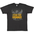 thumbnail image 3 of Inktastic Drum Music Fear the Drummer T-Shirt, 3 of 5