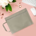 thumbnail image 5 of This Is Not A Book Handheld Thickened Stationery Homework Toy Storage File Bag A4 Size Large Storage Bags with Zipper, 5 of 5