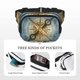 thumbnail image 5 of Disketp Vintage Compass Riñonera de Doble Capa, Bolsa de Cintura Ajustable para Viajes, Correr y Senderismo, Riñonera Ligera para Hombre y Mujer, 5 of 9