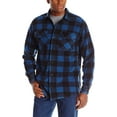 thumbnail image 1 of Men's Authentics Long-Sleeve Plaid Fleece Shirt, 1 of 4