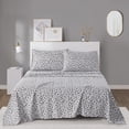 thumbnail image 4 of Printed Microfiber Sheet Set, 4 of 5