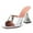 Silver, variant on FSJ Women Fashion Square Open Toe Mules Slip On Crystal Flared Heel Sildes Sandals Backless Wedding Dressy Slipper Shoes Size 8 Silver