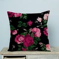 thumbnail image 1 of Funda de Almohada Floral ABPHQTO Rosa Roja 50x50 cm Dos Lados, 1 of 2