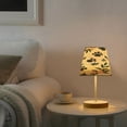thumbnail image 5 of Ryvnso LED Bedside Table Lamp Flower Paw Print Bedroom Desk Lamps Nightstand Lampshade S, 5 of 7