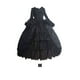 thumbnail image 2 of Disfraz gótico medieval Minnieouse negro para cosplay vestido, 2 of 5