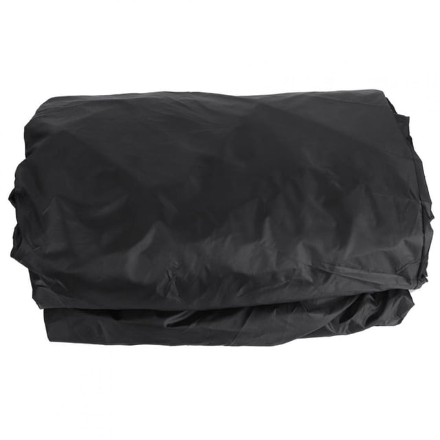 Housse de Tapis Roulant en Forme de L Imperméable et Anti-Poussière - Taffetas en Polyester Argenté 190T, Cordon de Serrage Réglable, Utilisation Intérieure/extérieure, Noir avec Sac de Rangement - Protection Robuste 206x94x170cm