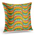 thumbnail image 1 of BSDHOME Down Ikat Wave Pattern Tribal Pillow Case Pillow Cover 20x20 inch, 1 of 1