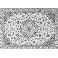 thumbnail image 1 of Ahgly Company Indoor Rectangle Medallion Gray Traditional Area Rugs, 7' x 9', 1 of 1