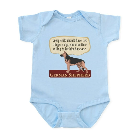 CafePress - Every Child German Shepherd Infant Bodysuit - Baby Light Bodysuit, Size Newborn - 24 Months