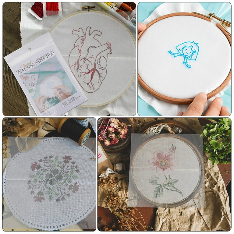 How to use Water Soluble Embroidery Stabilizer 