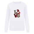 thumbnail image 5 of Qertyioot Chandail de la Saint-Valentin pour Femmes, Hauts à Manches Longues Décontractés à Col Rond, 5 of 5