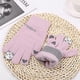 thumbnail image 3 of Guantes de invierno con pantalla táctil y diseño de panda, cálidos, para mujer (4 unidades, color rosa), 3 of 5