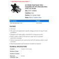 thumbnail image 2 of on Cylinder Head Heater Valve - Compatible with 2012 Mercedes-Benz C250 2.5L V6 GAS - Gates, 2 of 2