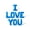 Blue, variant on Letter Balloons - I LOVE YOU 16" Inch Alphabet Letters Foil Mylar Balloon Valentine's Day or Anniversary Party Banner (Gold)