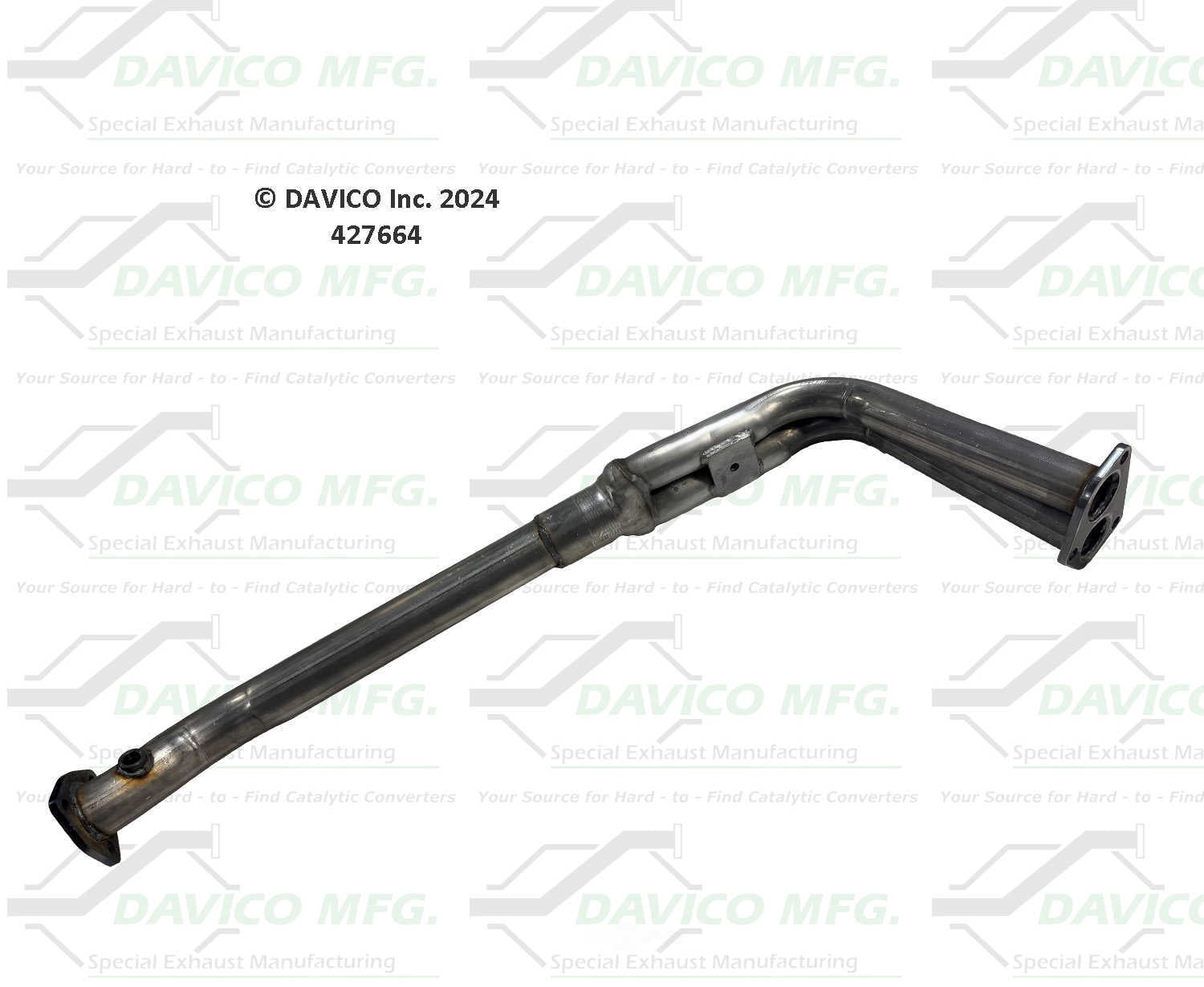 Davico Mfg 427664 Exact-Fit Exhaust Pipe