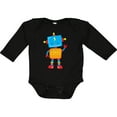 thumbnail image 3 of Inktastic Cute Robot, Colorful Robot, Funny Robot, Robotics Boys or Girls Long Sleeve Baby Bodysuit, 3 of 5