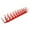 Brick Red, variant on Bird B Gone BBG2000-7-GRY Light Grey Plastic Bird Spike - 50 ft. x 7 in.