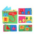 thumbnail image 2 of 6Pcs Baby Cloth Book Washable Kids Bath Books Funny Unbreakable Education Learning Toys Gifts for Toddlers, 2 of 4