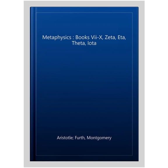 Hackett Classics: Metaphysics : (Bks. 7–10) (Hardcover)