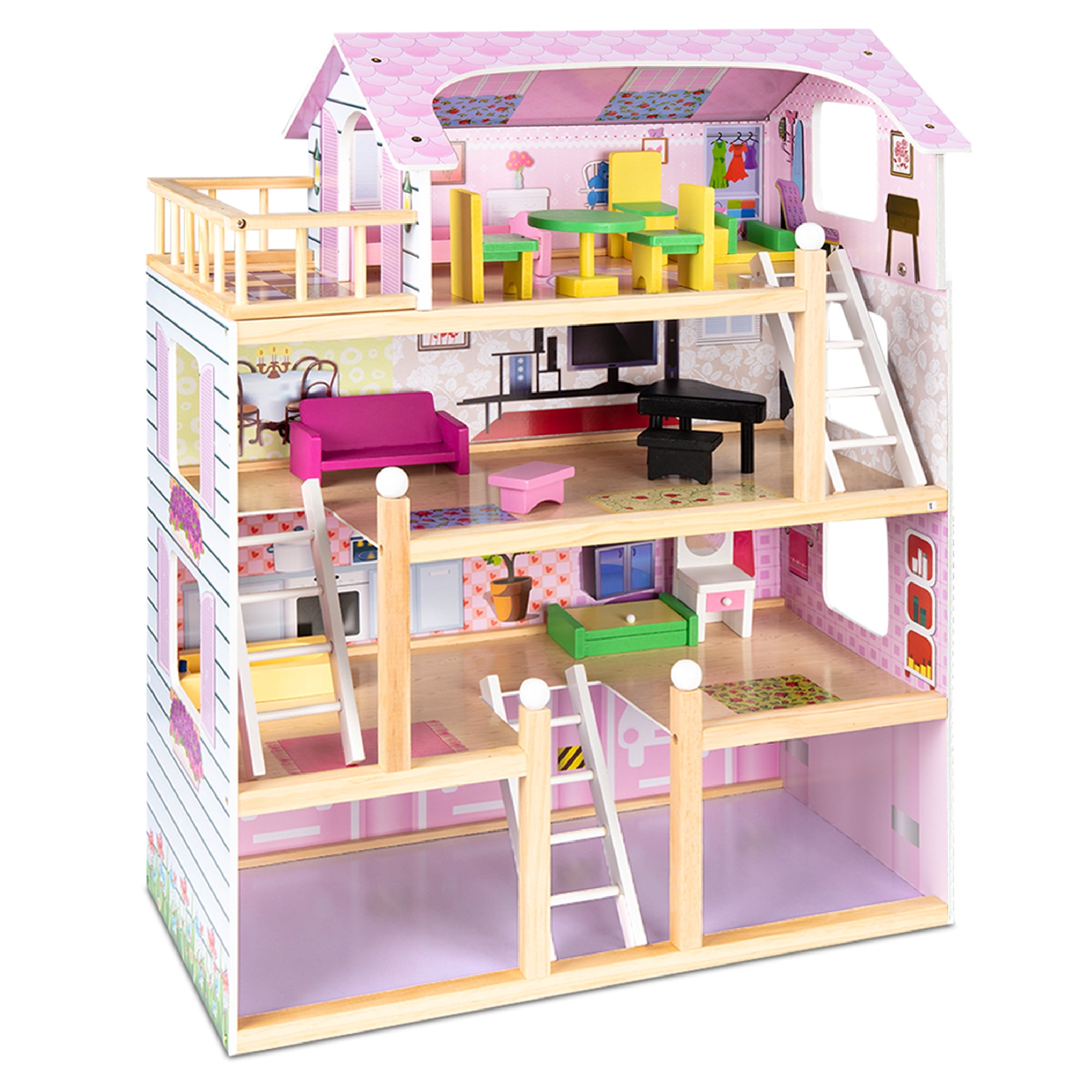 best wooden dollhouse 2018