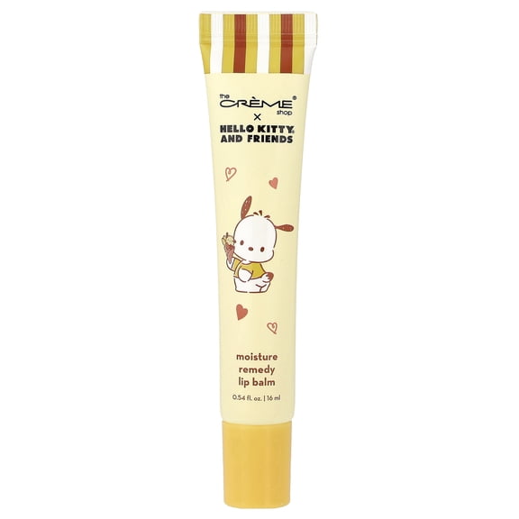The Creme Shop Hello Kitty and Friends®, Moisture Remedy Lip Balm, Banana, 0.54 fl oz (16 ml)