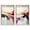 Blonde Frame, variant on Rhythmic Rush Colors Duo Shadowbox Print Sunset Pink Wall Decor Set by Art Remedy, Blonde Frame, 16 x 24