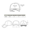 thumbnail image 4 of 24/144 Pack Unisex Baseball Bulk Wholesale Plain Blank Hat Adjustable Size, 4 of 4