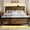 Black, variant on Rustic Bed Frame Queen Size with Barn Door Headboard, LED Bed Frame with Charging Station, Industrial Platform Metal Bed Frames, No Box Spring Needed, Easy Assembly, White