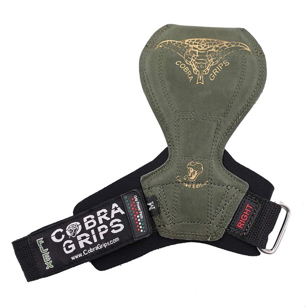 2018 Cobra Grips Flex Model Weight Lifting Gloves Heavy Duty Straps