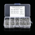 thumbnail image 1 of Wood Screw,   Threads Woodworking Accessory Self-tapping Screws 800pcs M2 Screw Used Widely Great To Use  For Woodworking Accessory, 1 of 8