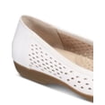 thumbnail image 2 of White Mountain Women's Carrie Flat White Size 5.5 M, 2 of 3