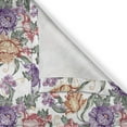 thumbnail image 6 of Ambesonne Floral Valance & Curtain, Retro Flowers and Curls, 55"x45", Multicolor, 6 of 7