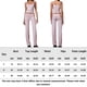 thumbnail image 2 of Pantalón De Tirantes Con Encaje Traje de pantalón de 2 piezas para mujer, cintura alta, correa de espagueti, top, pantalones, traje de vacaciones Cgtredaw Rosa L para Mujer, 2 of 7