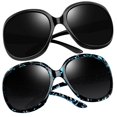 thumbnail image 1 of Gafas de sol Joopin Oversized Polarized para mujer (negro+azul), 1 of 6