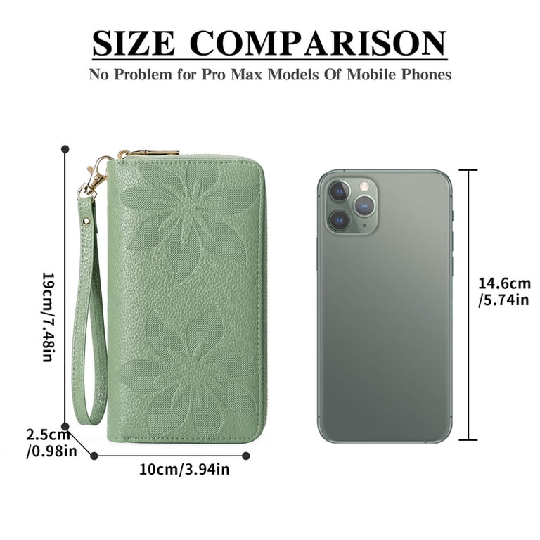 FALAN MULE Women's Large Capacity Leather Wallet With RFID photo 6