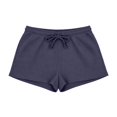 thumbnail image 5 of Womens Sweat Shorts Y2K Low Rise Wide Leg Mini Shorts Summer Casual Drawstring Lounge Shorts, S, 5 of 6