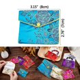 thumbnail image 3 of Spencer Jewellery Bag Jewelry Silk Purse Pouch Embroidered Gift Bags Multiple Colors, Pack of 12, 3 of 8