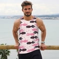 thumbnail image 6 of Salouo pink fish hearts for Men's Tank Tops,Sleeveless Muscle Shirts for Men Quick Dry Workout Tank Top Gym Muscle Tee Fitness Bodybuilding Sleeveless T Shirt-XX-Large, 6 of 7