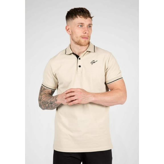 Delano Polo - Beige/Black