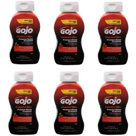 Gojo Cherry Gel Pumice Hand Cleaner (10