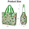 thumbnail image 3 of Tote Bag for Women - Cute Cartoon Dachshund Shoulder Bag - Large Utility Work Duffle Bag with Zipper Handbag for Travel, Work, Sprots, 3 of 5