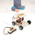 thumbnail image 3 of Juguete Modelo De Coche De Madera, Kit De Modelo De Coche RC De Madera DIY Juego De Juguete De Coche De Control Remoto Juguete Educativo Para NiñOs, 3 of 7