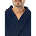 thumbnail image 3 of Fruit of the Loom Men's Sleep Soft Fleece Robe, One Size, 3 of 10